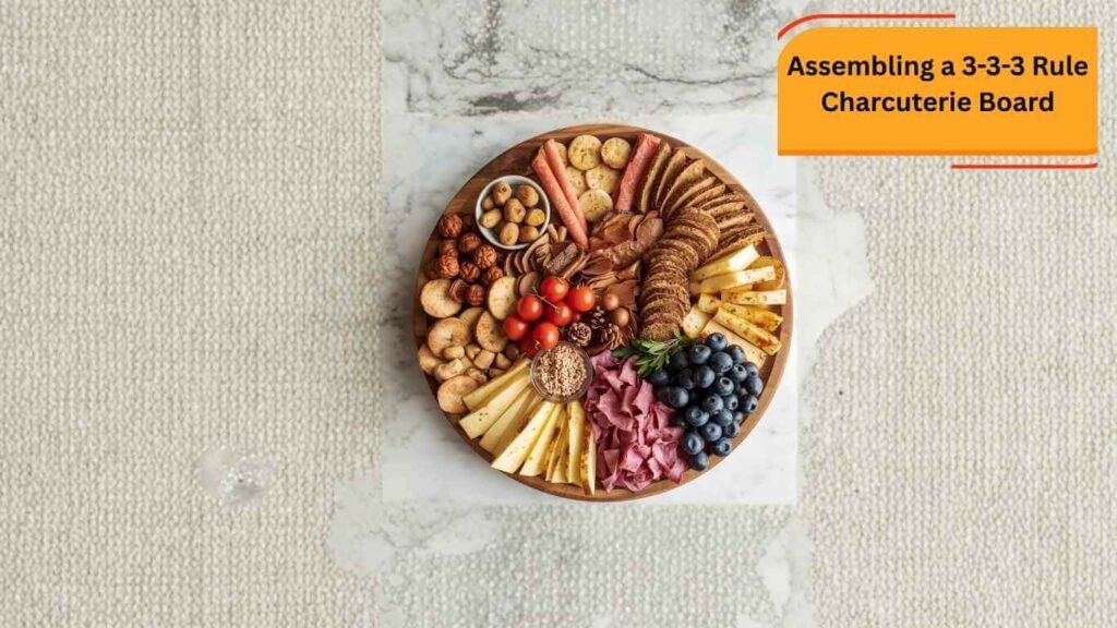 Assembling a 3-3-3 Rule Charcuterie Board