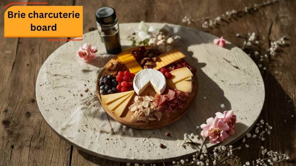 Brie charcuterie board