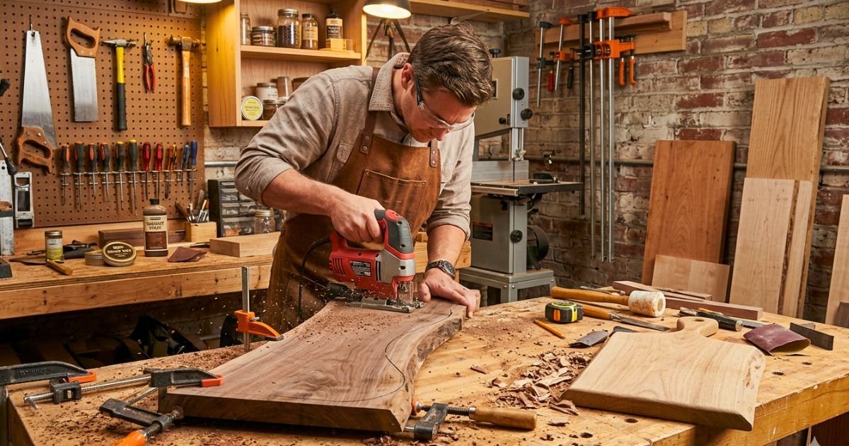 How to Build a Wood Charcuterie Board Featured