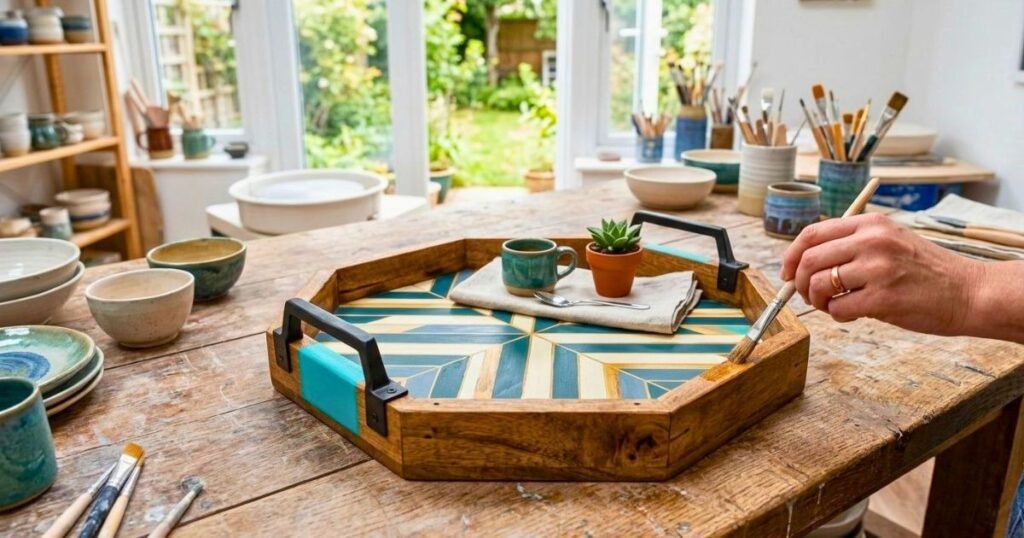How to Make a Wooden Serving Tray?