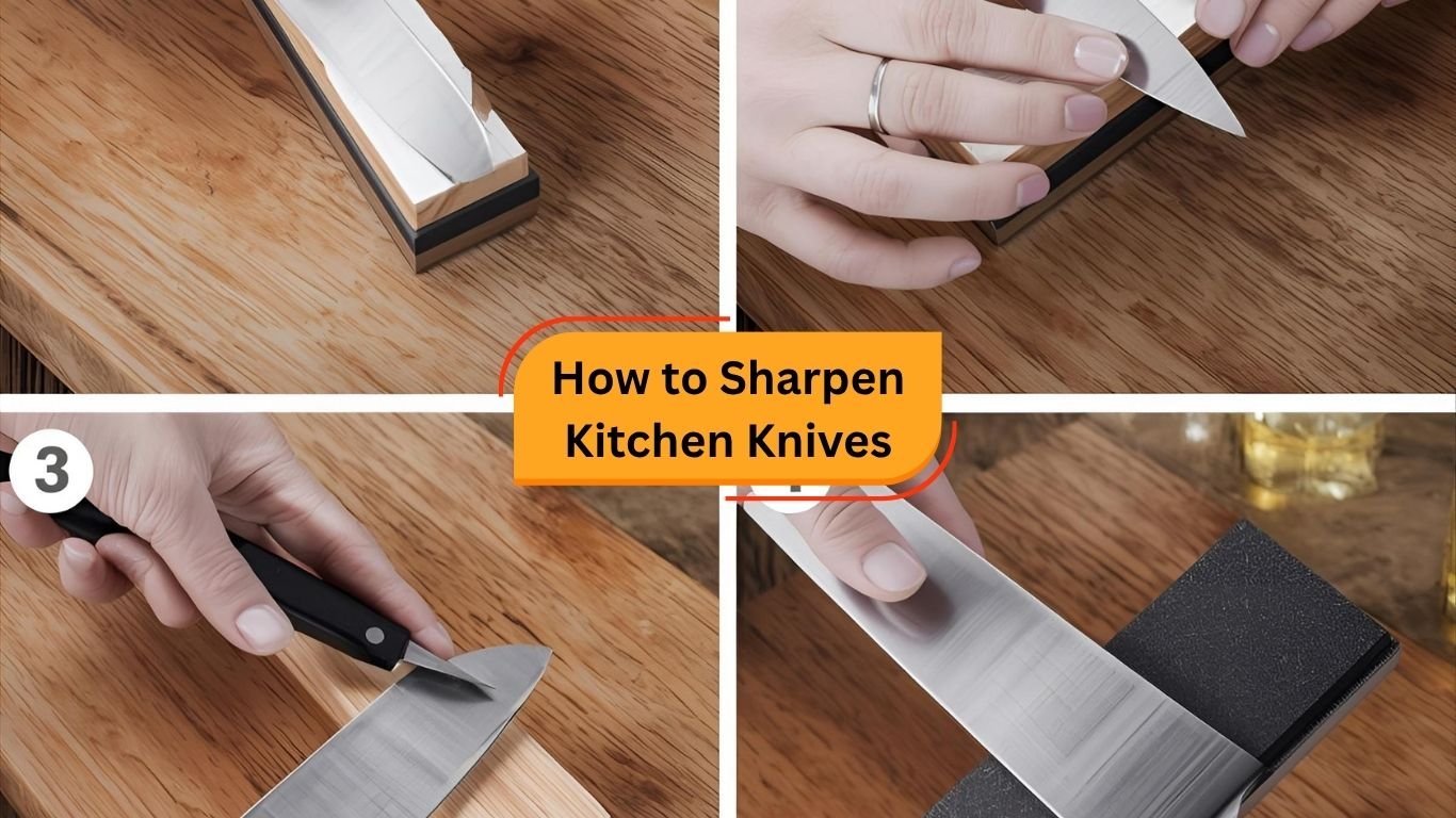 How to Sharpen Kitchen Knives