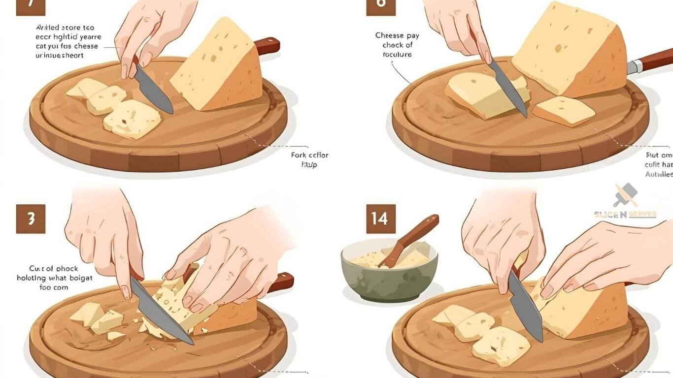 How to cut cheese for charcuterie board