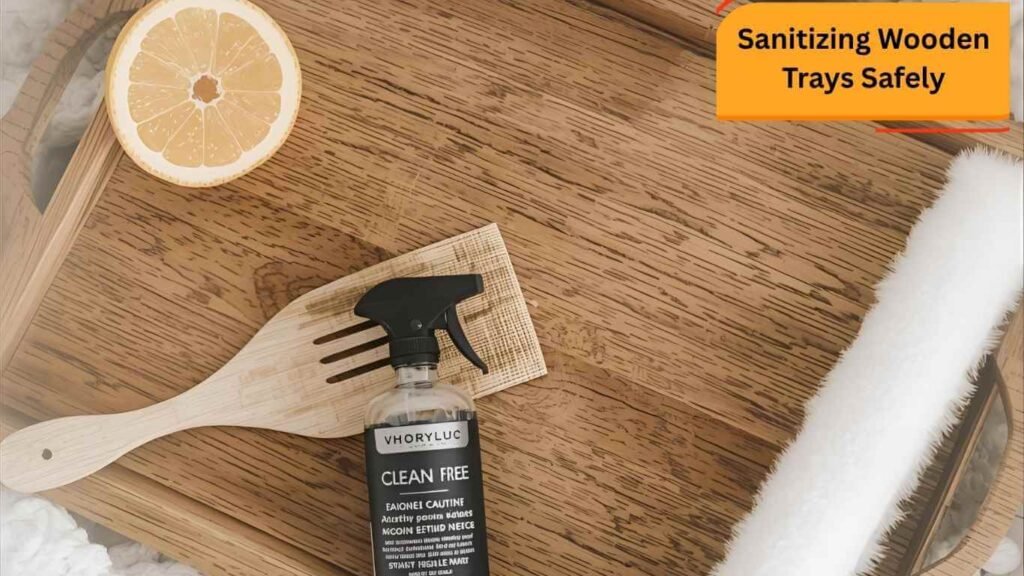 Sanitizing Wooden Trays Safely