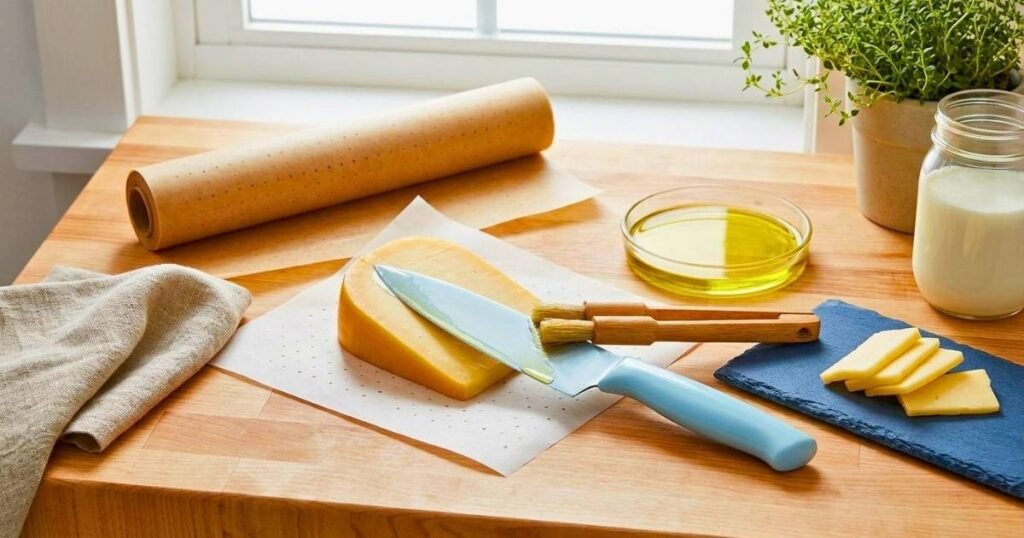 Stop Cheese Sticking to a Knife