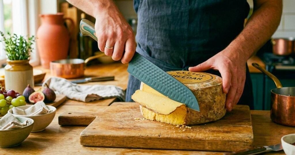 Stop Cheese Sticking to a Knife