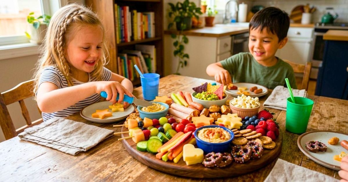 Kids Dinner Grazing Board Ideas