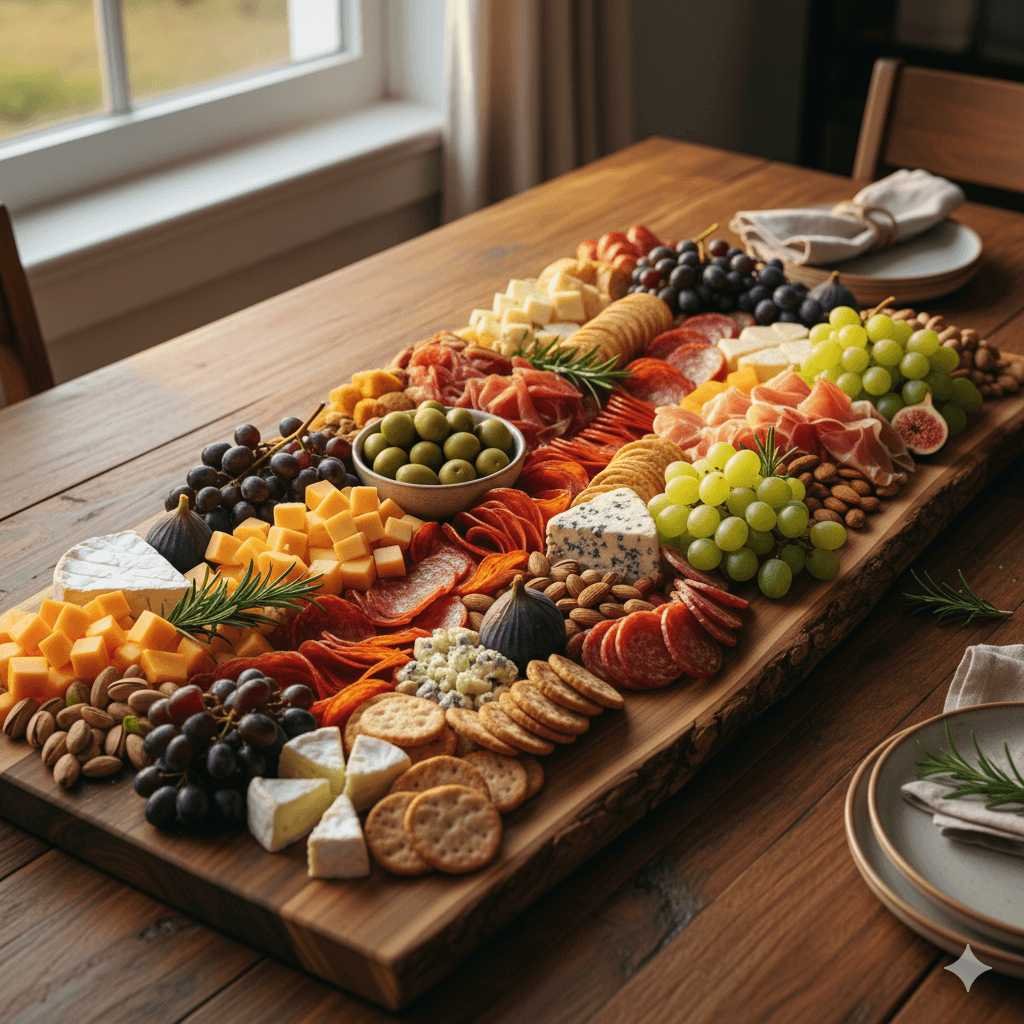 Large Wood Charcuterie Board Ideas