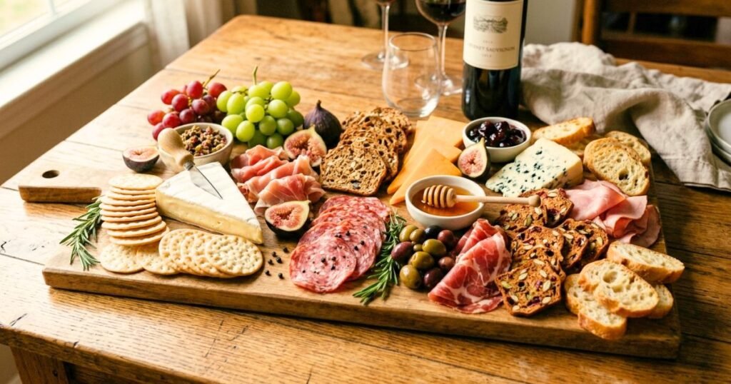 Best Crackers for a Charcuterie Board