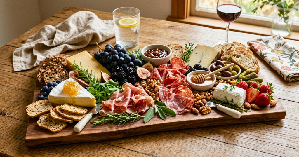 Step-by-Step: How to Arrange a Beautiful Charcuterie Board