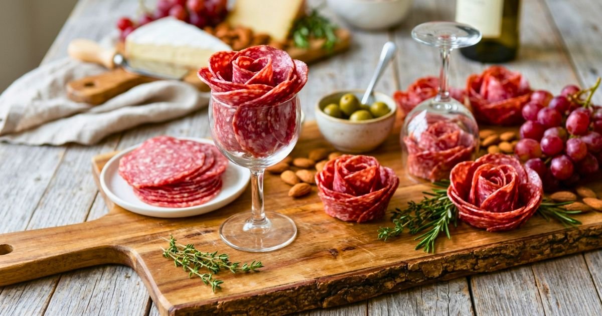 How to Arrange a Large Charcuterie Board Featured