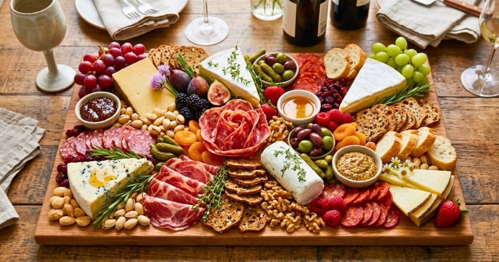 Large Charcuterie Board Layout Ideas