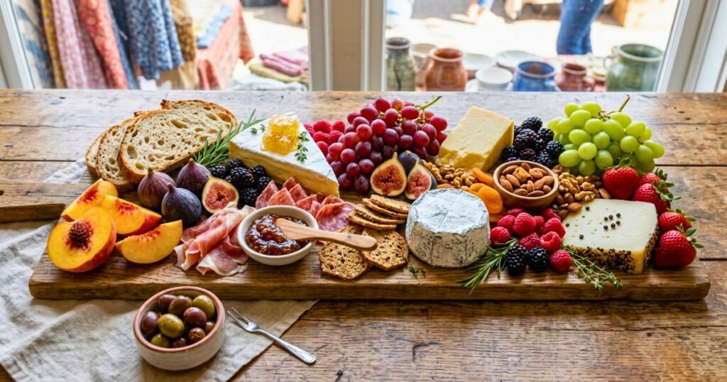 Holiday Fruit Charcuterie Board