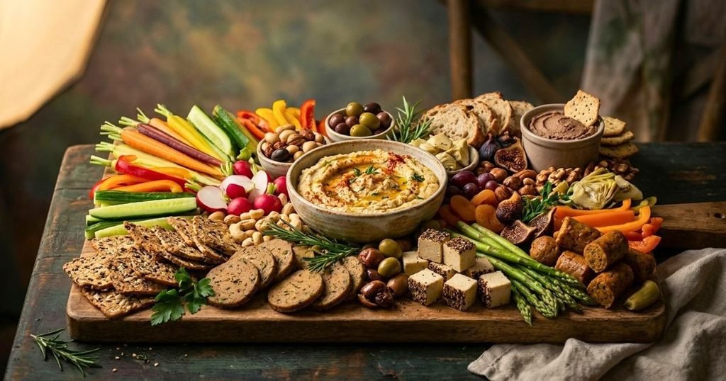 How to Build a Vegetarian Charcuterie Board Step-by-Step
