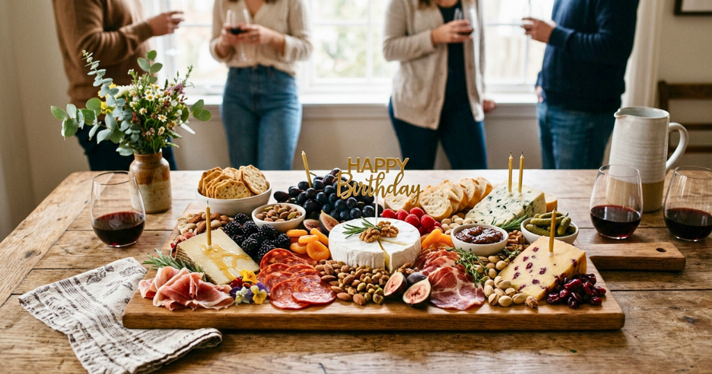 Adult Birthday Charcuterie Board