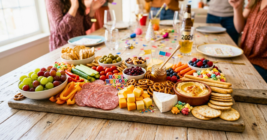 How to Make a Birthday Charcuterie Board on a Budget