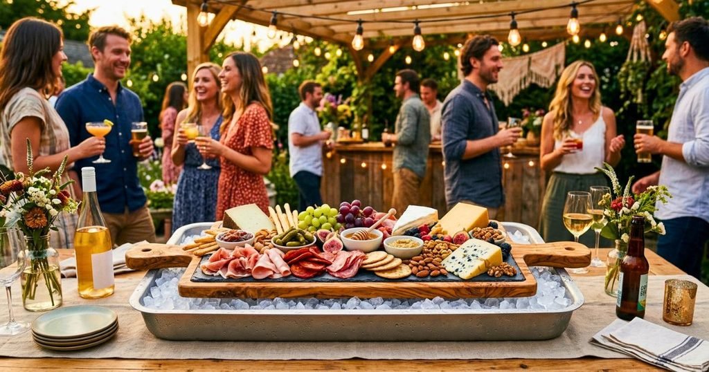 Use a Chilled Board for Longer Events