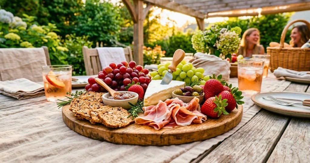 Italian Summer Charcuterie Board