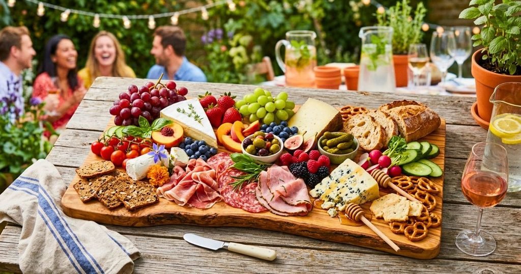 How to Arrange a Summer Charcuterie Board